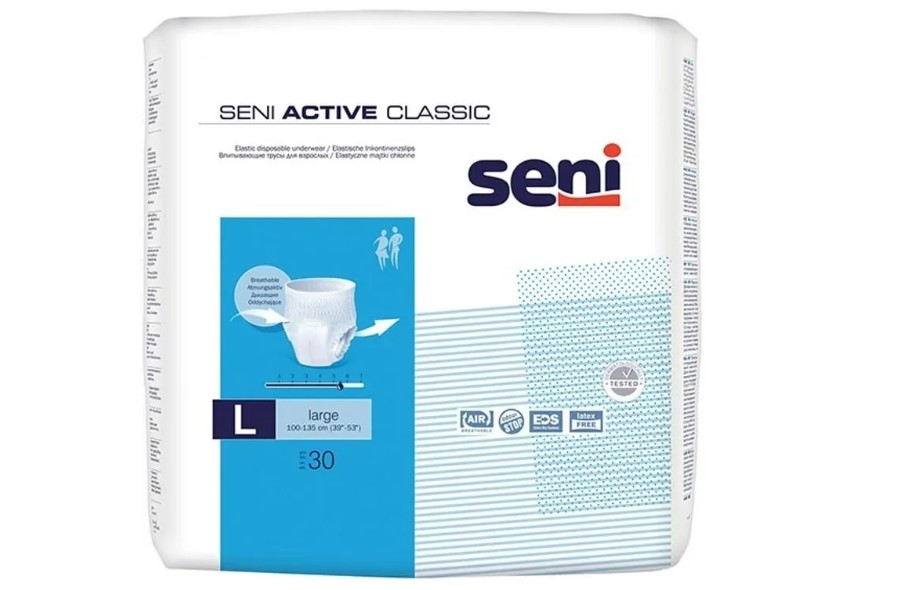 Seni Active Classic saugfähige Slips LARGE 30Stück